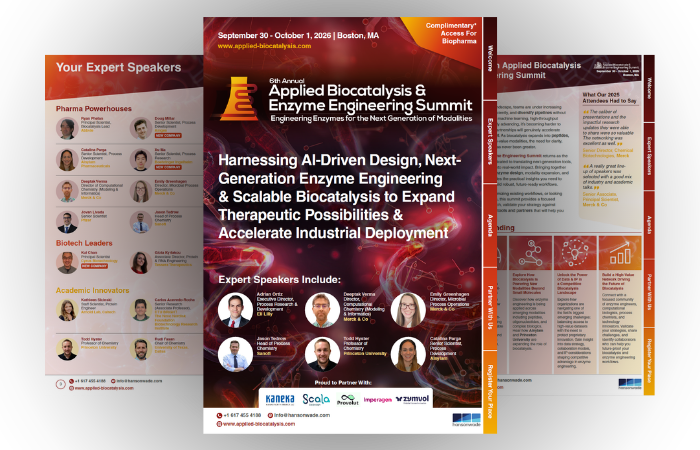 6th Applied Biocatalysis & Enzyme Engineering Summit Brochure